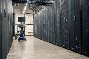 AI data center corridor - Pexels